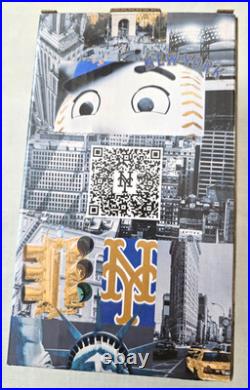 NY Mets Rare 2025 Mr. Met Gold Bobblehead Light Up Empire State Building SGA