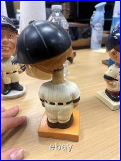 NY Yankees MLB 1960 Vintage Bobblehead Extremely Scarce Color Base Nodder Head D