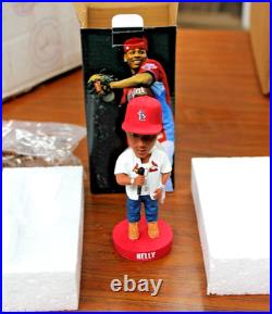 Nelly St. Louis Cardinals Theme Ticket Night Bobblehead withbox SGA 8/6/13 RARE