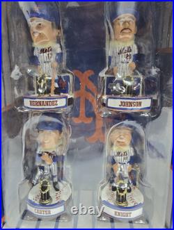 New York Mets 1986 World Series Champions Mini Bobblehead Boxed Set Ltd Edition