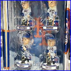 New York Mets 1986 World Series Champions Mini MLB Bobblehead Boxed Set