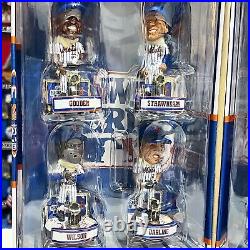 New York Mets 1986 World Series Champions Mini MLB Bobblehead Boxed Set