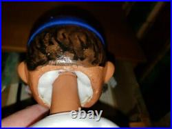 New York Mets Black Face Bobble Head/Bobblehead/Nodder/Bobbing Head GEM MINT