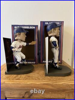 New York Mets GIL HODGES & BUD HARRELSON Hall of Fame Bobblehead Set 5/13/25 SGA