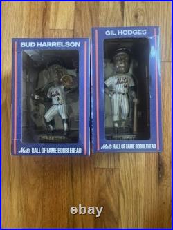 New York Mets Gil Hodges & Bud Harrelson Hall Of Fame Bobblehead Set 5/13/25 Sga
