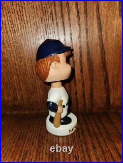 New York Yankee Mini Moon Face Nodder/Bobblehead/Bobbing Head ORIGINAL