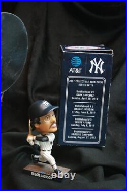 New York Yankees 2017 REGGIE JACKSON BOBBLEHEAD Bobble 6/9/17 NIB