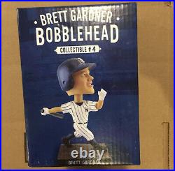 New York Yankees Brett Gardner Bobblehead Sga 8/31/2018 Nib