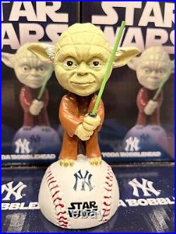 New York Yankees Star Wars Night Yoda Bobblehead Bobble Figurine 5/25 2022 SGA