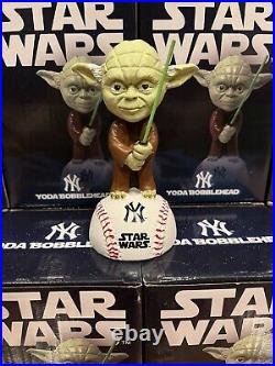 New York Yankees Star Wars Night Yoda Bobblehead Bobble Figurine 5/25 2022 SGA