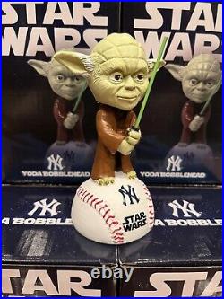 New York Yankees Star Wars Night Yoda Bobblehead Bobble Figurine 5/25 2022 SGA