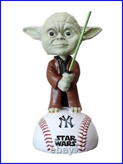 New York Yankees Star Wars Night Yoda Bobblehead Bobble Figurine 5/25 2022 SGA