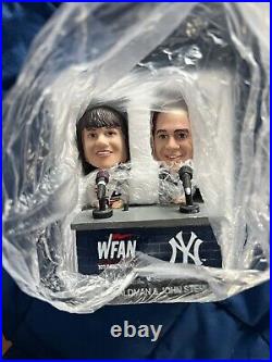 New York Yankees Suzyn Waldman & John Sterling Talking Bobblehead SGA 8/19/22