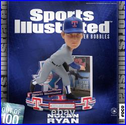 Nolan Ryan Texas Rangers Sports Illustrated Cover Bobblehead NIB IN HAND Ltd