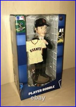 ONLY 144 MADE Tim Lincecum Giants Draft Day Forever Collectibles Bobble Head