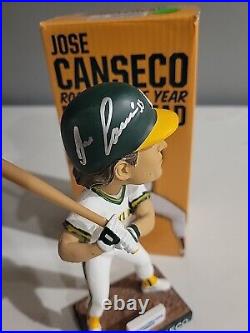 Oakland A's Jose Canseco 1986 ROY signed autographed 2016 bobblehead SGA