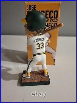 Oakland A's Jose Canseco 1986 ROY signed autographed 2016 bobblehead SGA