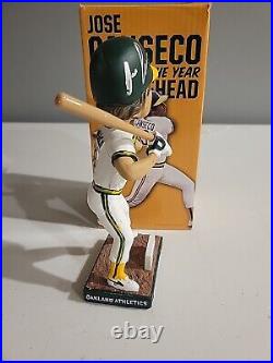Oakland A's Jose Canseco 1986 ROY signed autographed 2016 bobblehead SGA