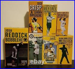 Oakland Athletics Bobblehead Collection Includes 8 Bobbleheads New in Boxes