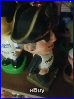 Old Baseball Figurine 1960's Sports Bobble Head Pittsburgh Pirates Mascot Toy