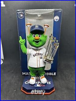 Orbit Houston Astros 2022 World Series Champions Bobblehead MLB Baseball ERROR
