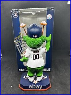 Orbit Houston Astros 2022 World Series Champions Bobblehead MLB Baseball ERROR