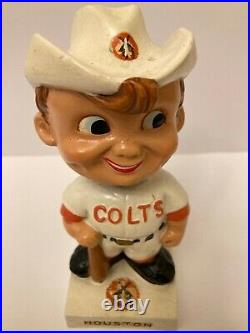 Original 1962 Houston Colts. 45 Baseball Bobblehead Nodder No Damage