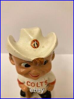 Original 1962 Houston Colts. 45 Baseball Bobblehead Nodder No Damage