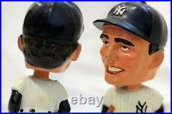 Original Vintage Mickey Mantle and Roger Maris Yankees Bobblehead Nodders c. 1962