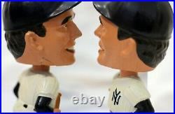Original Vintage Mickey Mantle and Roger Maris Yankees Bobblehead Nodders c. 1962