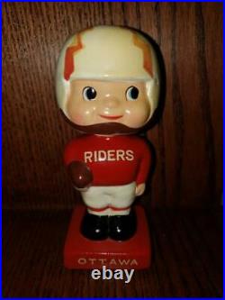 Ottawa Rough Riders Nodder/Bobblehead/Bobbing Head NR MT & Original
