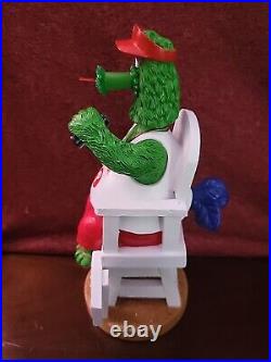 PHILLIE PHANATIC Phillies Mascot Bobblehead Stadium Exclusive Beach Lifeguard