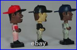 POST CEREAL 02 & 03 BASEBALL 3 MINI BOBBLE HEADS, Bagwell, Williams, Griffey