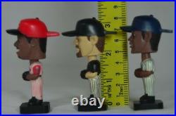 POST CEREAL 02 & 03 BASEBALL 3 MINI BOBBLE HEADS, Bagwell, Williams, Griffey