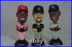 POST CEREAL 02 & 03 BASEBALL 3 MINI BOBBLE HEADS, Bagwell, Williams, Griffey