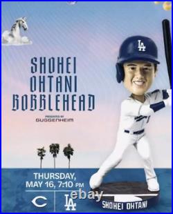 PRESALE Los Angeles Dodgers Shohei Ohtani Bobblehead SGA 5/16/24 NIB PRESALE