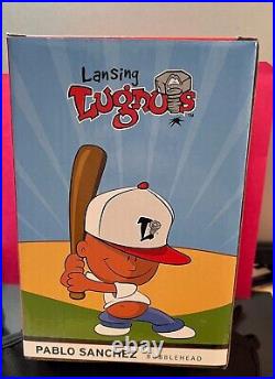 Pablo Sanchez Bobblehead Backyard Baseball/Lansing Lugnuts, RARE! Only 1K dist'd