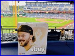 Paul Skenes Pirates STH Golden Cy Young Bobblehead