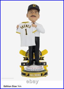 Paul Skenes Pittsburgh Pirates 2023 Draft Pick Bobblehead