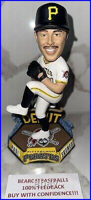 Paul Skenes Pittsburgh Pirates Mlb Debut Bobblehead Foco Nib