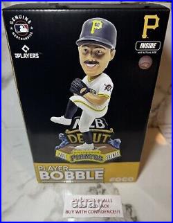 Paul Skenes Pittsburgh Pirates Mlb Debut Bobblehead Foco Nib