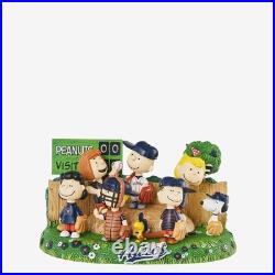 Peanuts Gang Houston Astros Baseball Field Mini Bobble Scene Bobblehead MLB