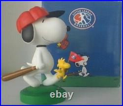 Peanuts Snoopy & Woodstock Little League Baseball Westland Bobblehead HTF