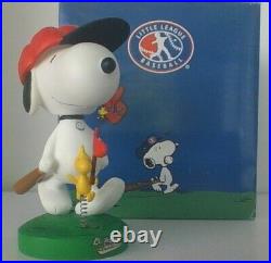 Peanuts Snoopy & Woodstock Little League Baseball Westland Bobblehead HTF