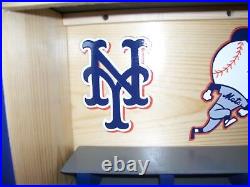 Pete Alonso Bobble heads New York Mets display case shipped dis-assembled