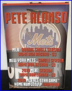 Pete Alonso New York Mets 2019 Rookie Home Run King 53 Bobblehead Foco New