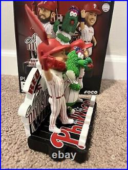 Philadelphia Phillies 2022 NLDS Red October Mini Bobblehead Harper Phanatic