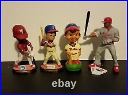 Philadelphia Phillies Bobblehead Collection Includes 8 Bobbleheads New in Boxes