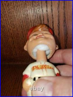 Philadelphia Phillies Mini Bobblehead/Nodder/Bobbing Head/ Original 1961