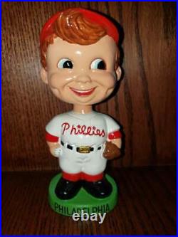 Philadelphia Phillies Nodder/Bobbing Head/Bobbin Head Green Base 1962 Mint